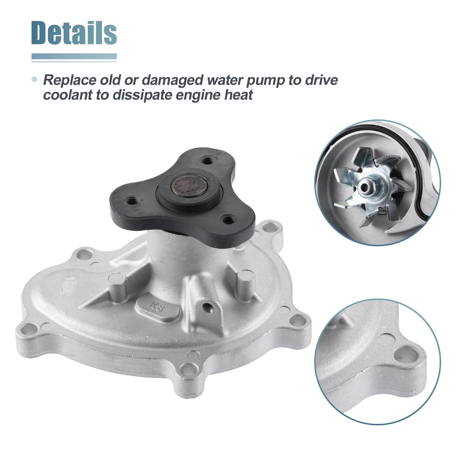 Engine Water Pump 21110AA690 for Subaru Forester (2011–2018) Legacy (2013–2019)