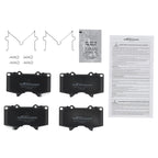 Front Ceramic Brake Pads Kit for Toyota Sequoia Tacoma (2001-2023)