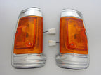 Chrome Corner Signal Light Indicator for Nissan Datsun 720 Ute (1979-1986)