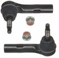Set of 2 Outer Moog Steering Tie Rod Ends for Dodge Ram Dakota