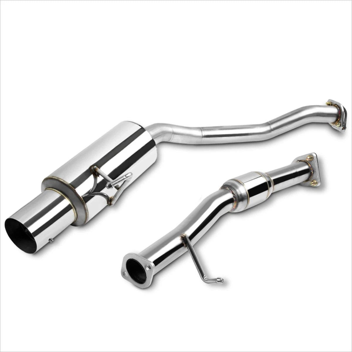 4" Tip Muffler Catback Exhaust System for Honda S2000 AP1 (2000–2003)