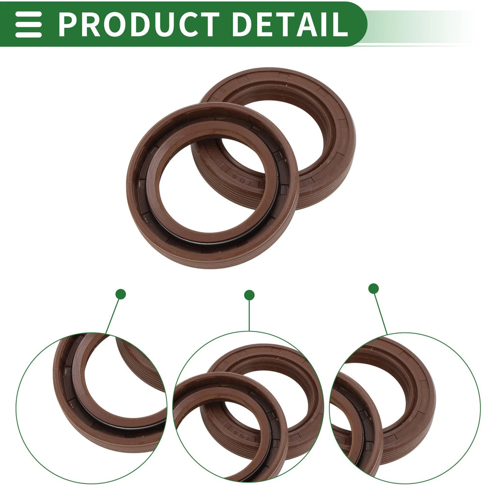 Oil Seal FKM Rubber 30x45x8mm for Various Models (5 Pcs)