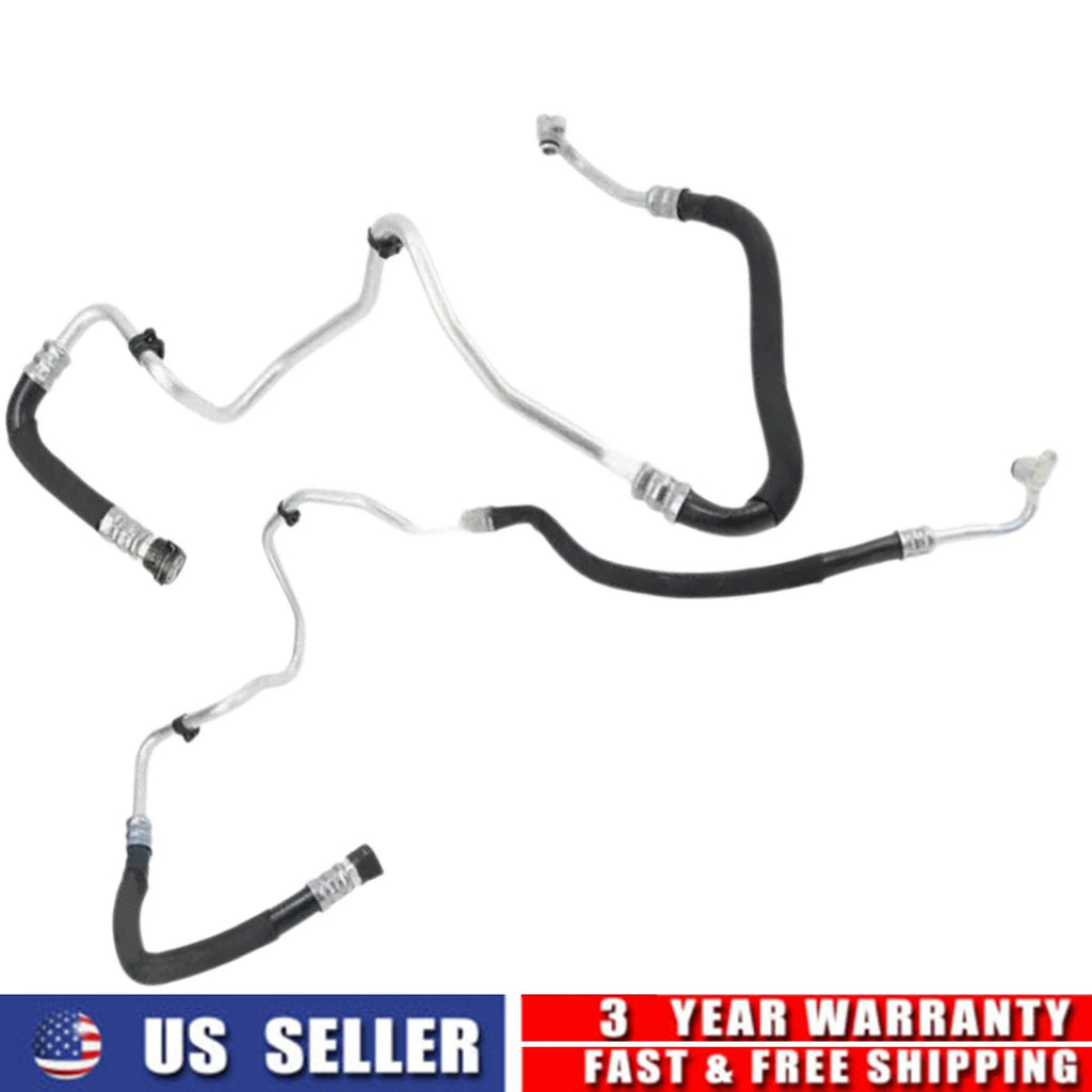 2X Engine Oil Cooler Hose Pipe Inlet & Outlet for BMW 535i 535i xDrive (2009–2013)