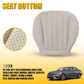 Driver Bottom Seat Cover Light Tan for Mercedes Benz E300 E350 E400 (2017–2020)