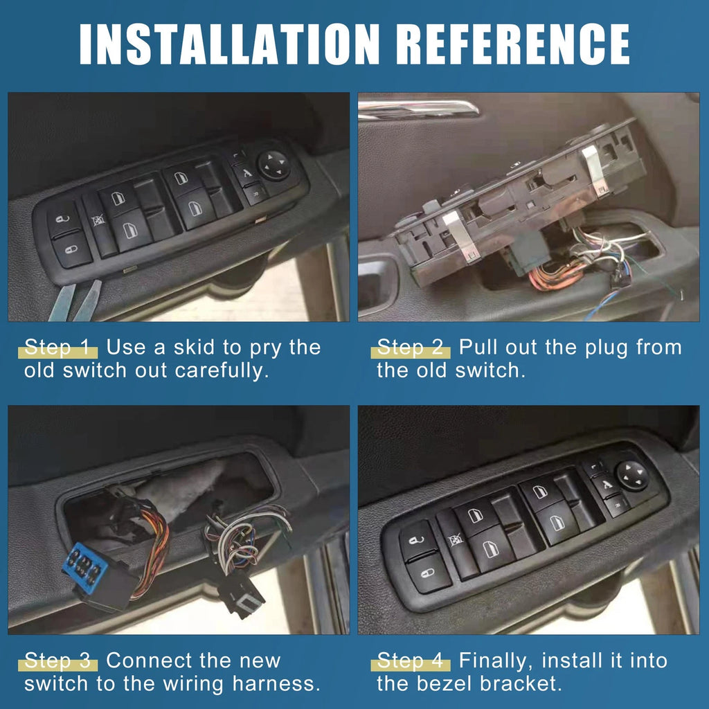 Master Power Window Switch A6395451313 for Mercedes-Benz Vito (2009–2013)