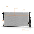 Aluminum Core Radiator DPI-2973 for BMW 1 Series M/335/Z4 3.0L (2007–2016)