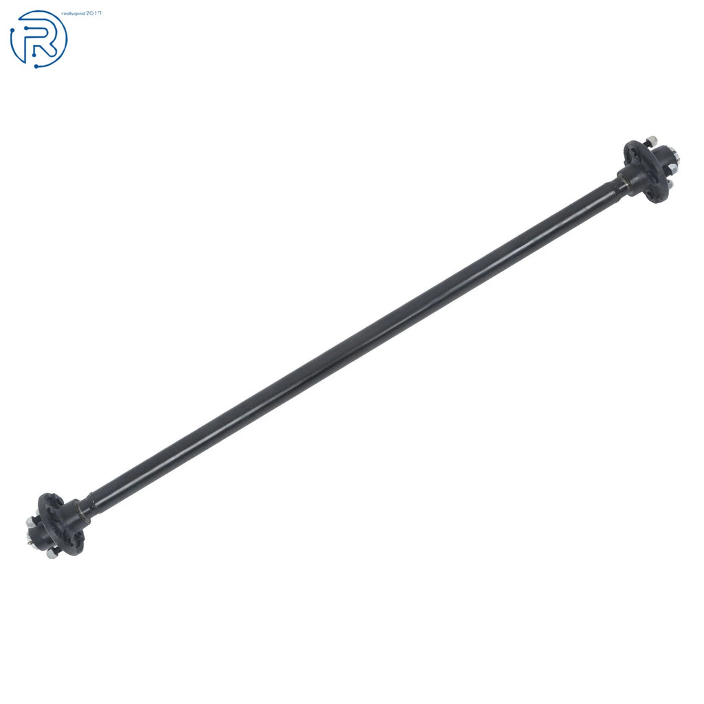 2000 lbs Trailer Axle for Boat RV 4 Lug 54" Hub Face with U-Bolt Kit