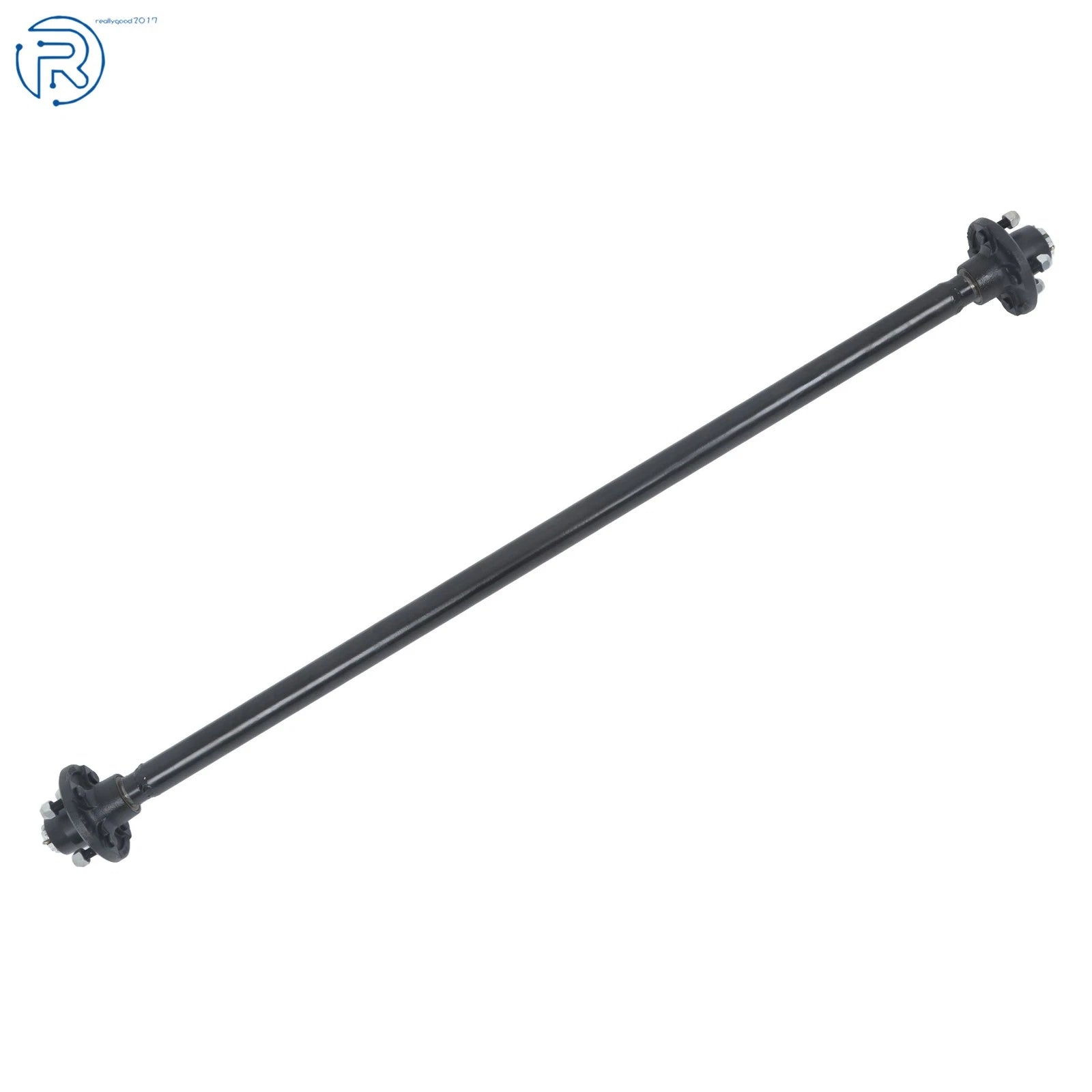 2000 lbs Trailer Axle for Boat RV 4 Lug 54" Hub Face with U-Bolt Kit