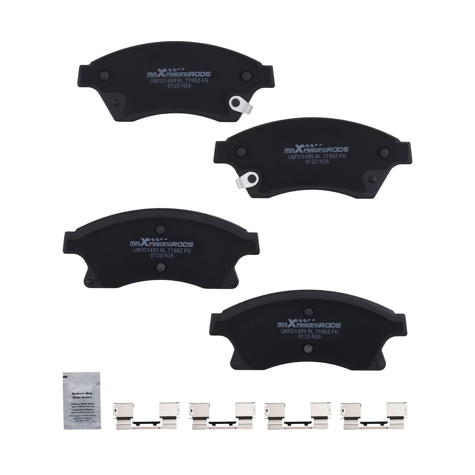 Front Ceramic Brake Pads Kit for Chevrolet Cruze (2011–2016)