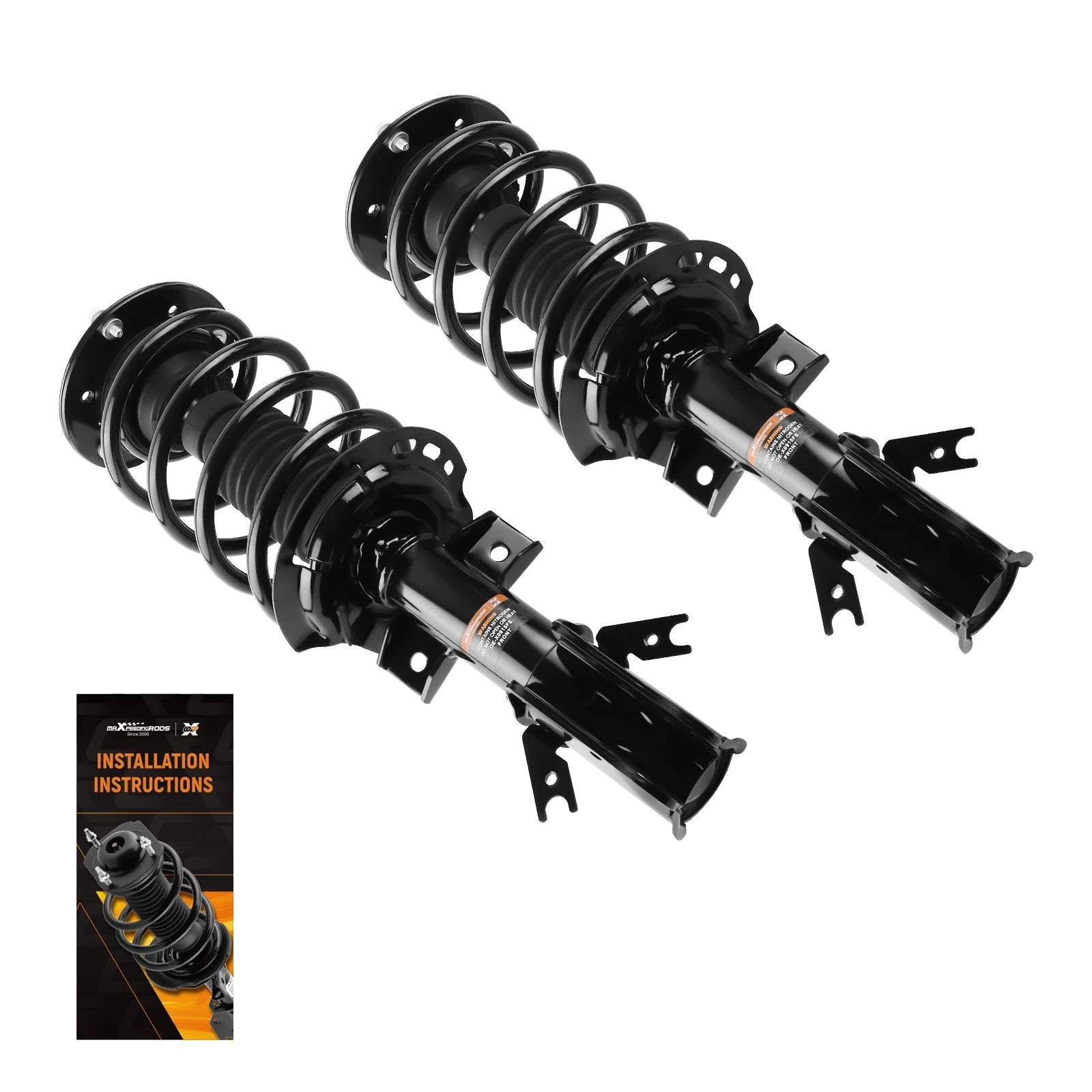 Set of 2 Front Shock Struts Assembly for Ford Fusion (2013–2019) 272638