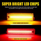 Amber Red LED Side Marker Lights for Pontiac Firebird (1998–2002)