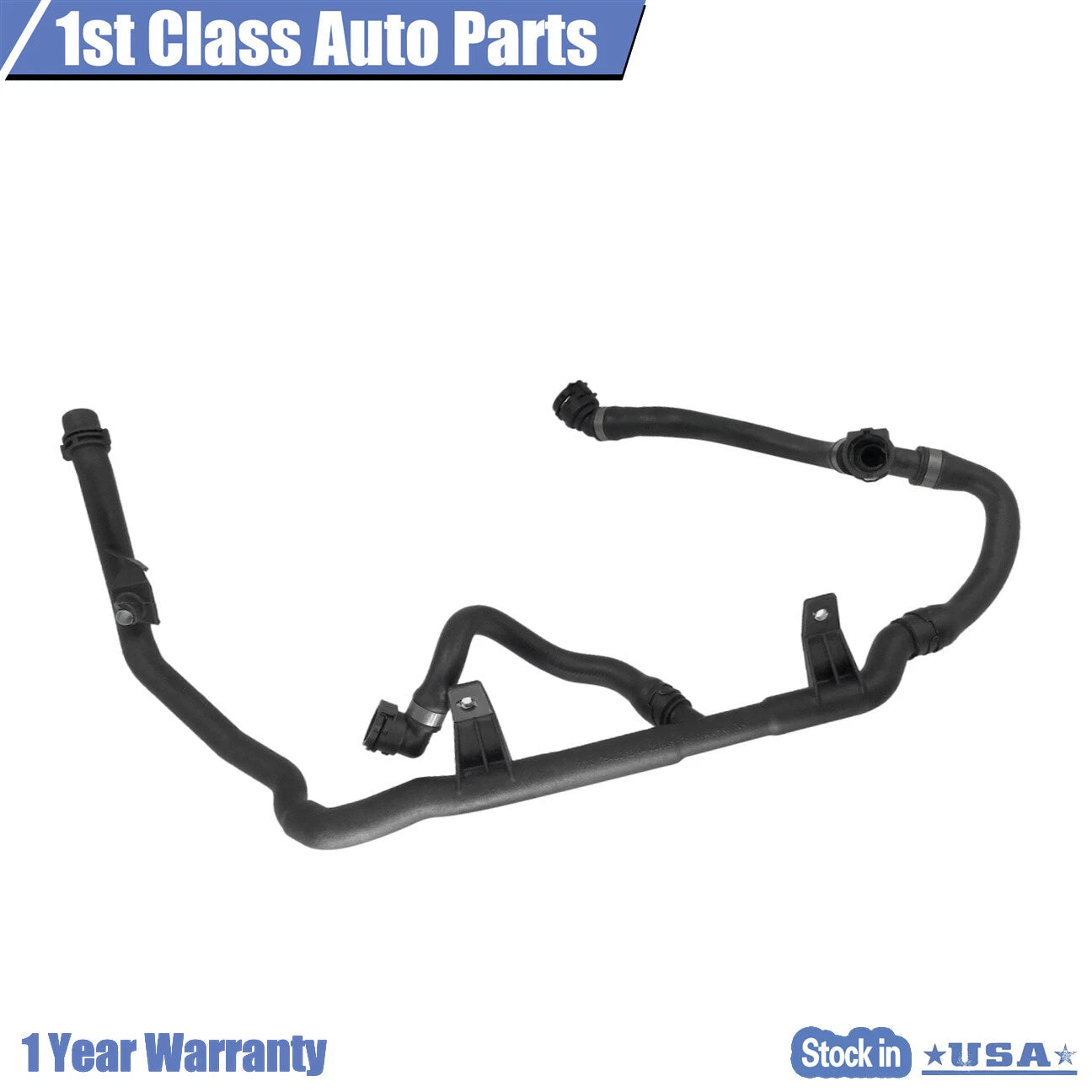 4-Way Water Hose Assembly for BMW 128i 323i 325i 328i 330i (2008–2013)