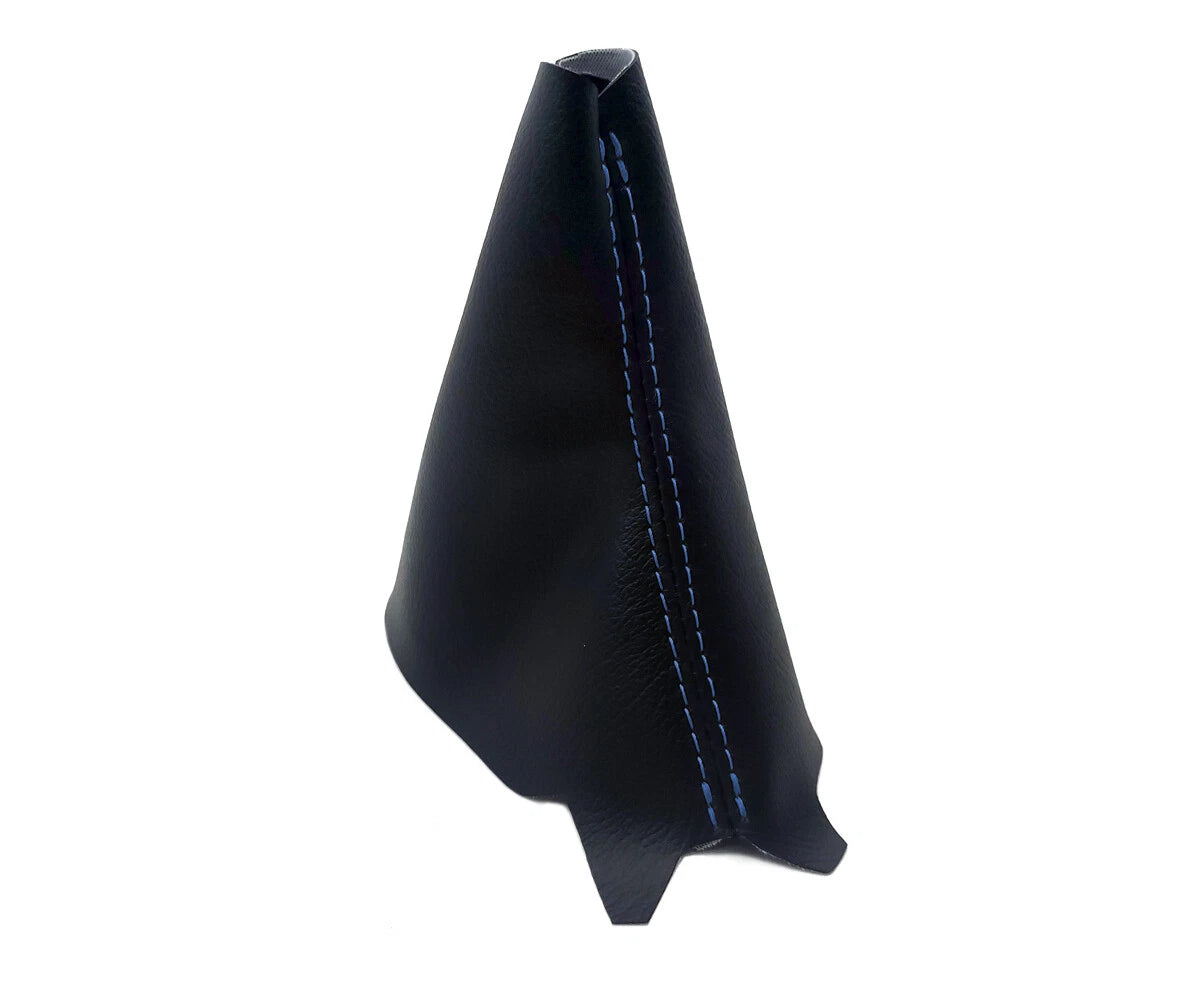 Shift Boot for Toyota Camry (2018–2021) Blue Stitch PVC Leather