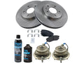 Front Brake Pad, Rotor & Wheel Hub Kit for Suzuki XL7 (2007–2009) XF526VJ