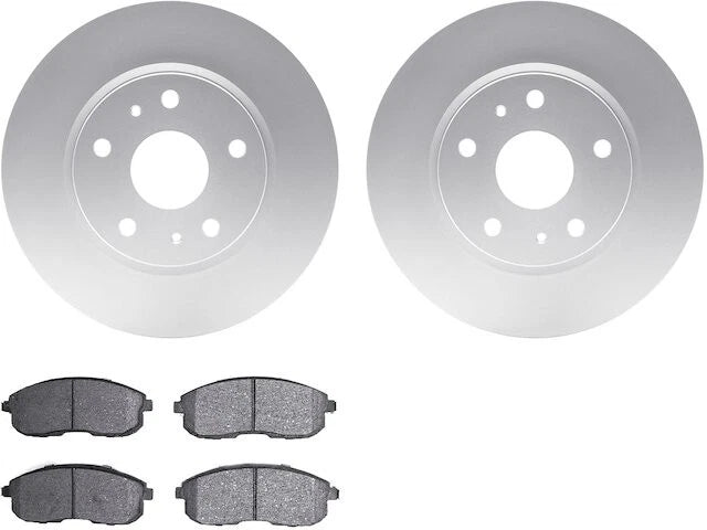 Front Brake Pad and Rotor Kit for Suzuki SX4 (2012) FJ162YF