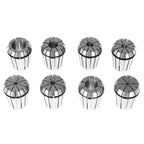 Set of 8 ER32 Spring Collets for CNC Milling Lathe Engraving Machine