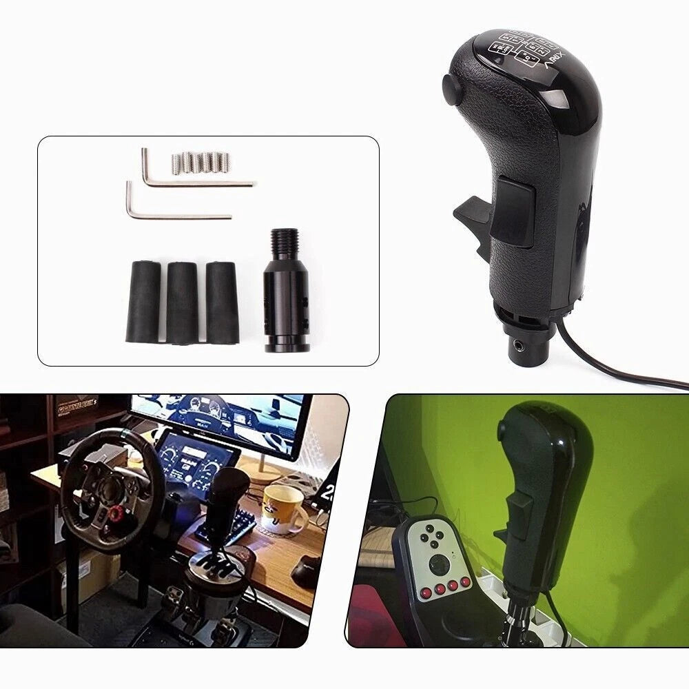 Shifter Knob for Logitech G29 G27 G25 Thrustmaster TH8A FANATEC (PC/USB)
