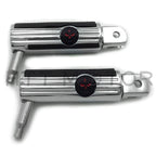 Skull Defiance Rider Footpegs for Harley FXBB FXBR FXBRS FXLR (2018–Present)