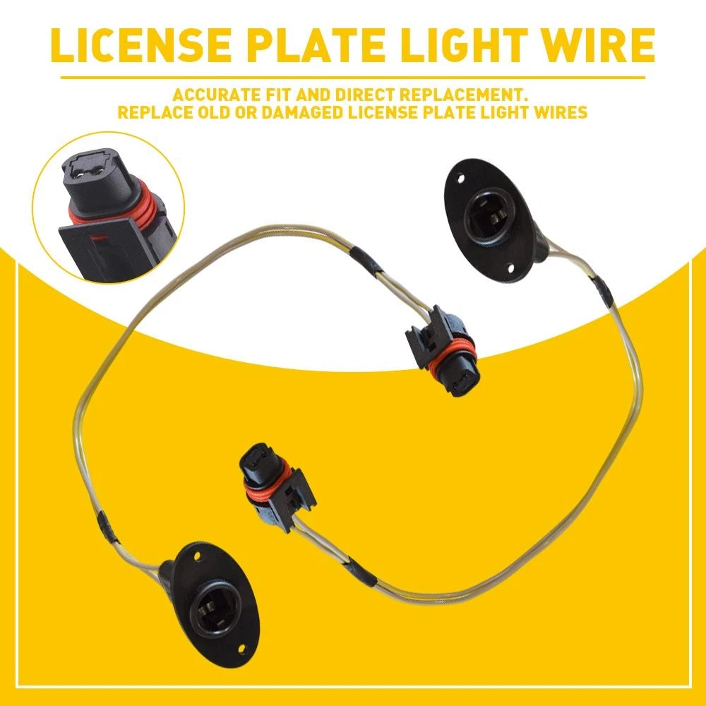 License Plate Light Wire Harness for (5179988AC, 5179988AA, 5179988AB, 645748)