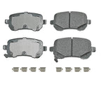 Rear Brake Kit 305mm Disc Rotors & Akebono Ceramic Pads for Chrysler Dodge VW
