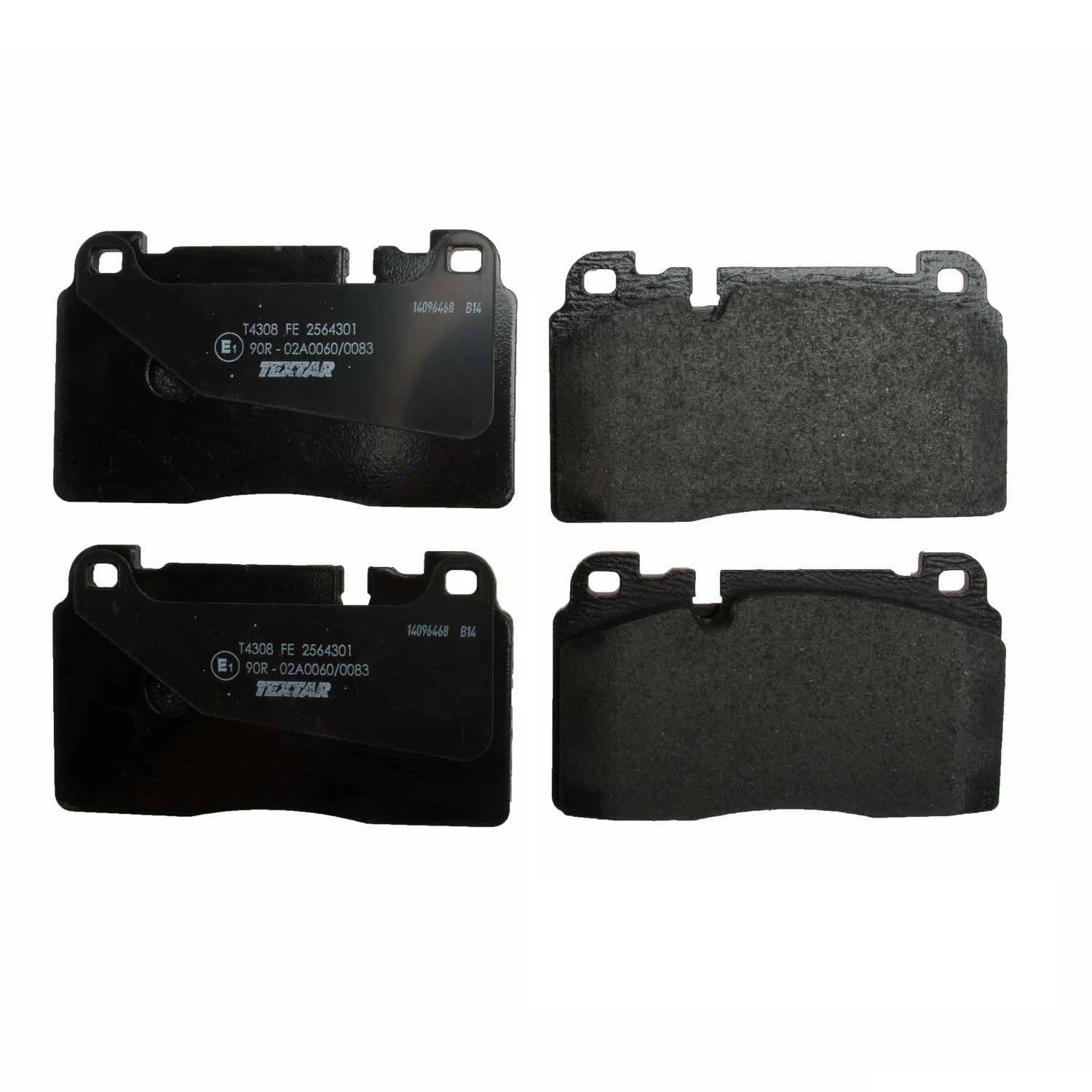 Textar Front Disc Brake Pads Set for Audi Q5 (2018–2023) & Porsche Macan (2015–2023)