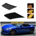 Smoke Lens LED Marker Side Bumper Light Lamp for Subaru BRZ Scion FR-S (2013–2020)