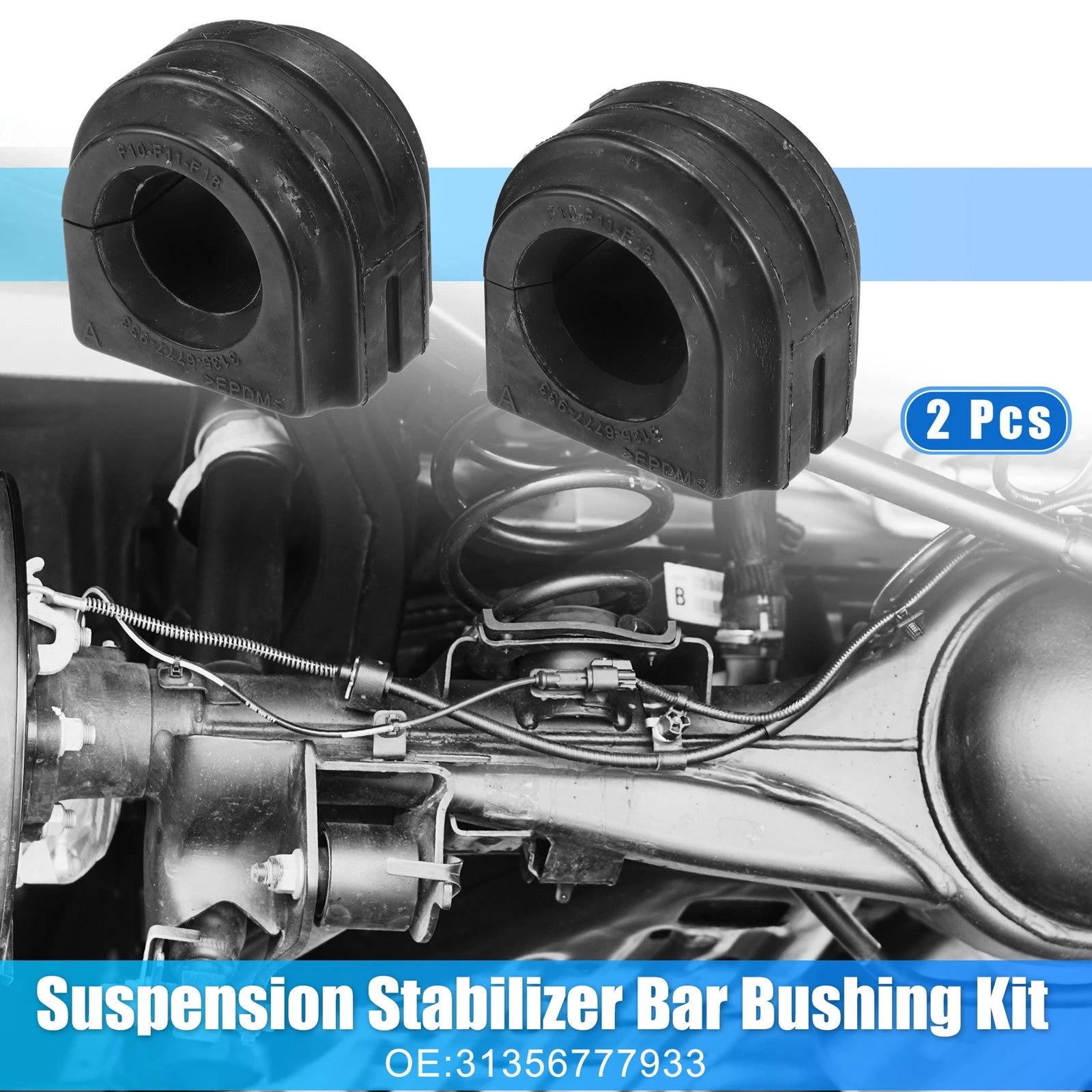 2pcs Suspension Stabilizer Bar Bushings No. 31356777933 for BMW 528i (2011–2016)