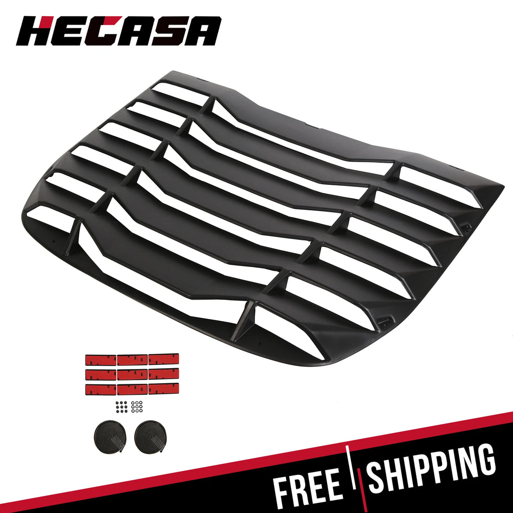 Rear Window Louver Sun Shade Vent for Nissan 370Z (2009-2020)