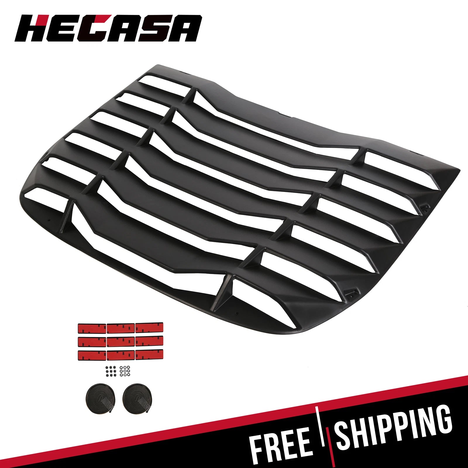 Rear Window Louver Sun Shade Vent for Nissan 370Z (2009-2020)