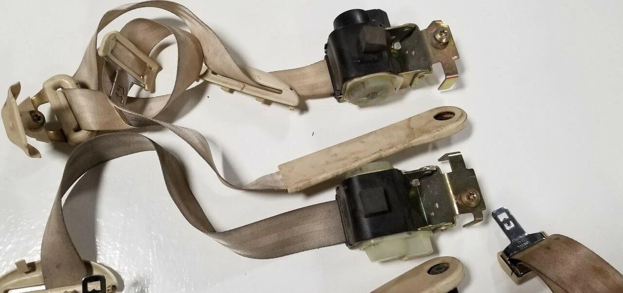 Seat Belt Set for Lincoln Mark VIII (1997–1998) Ivory Grade B