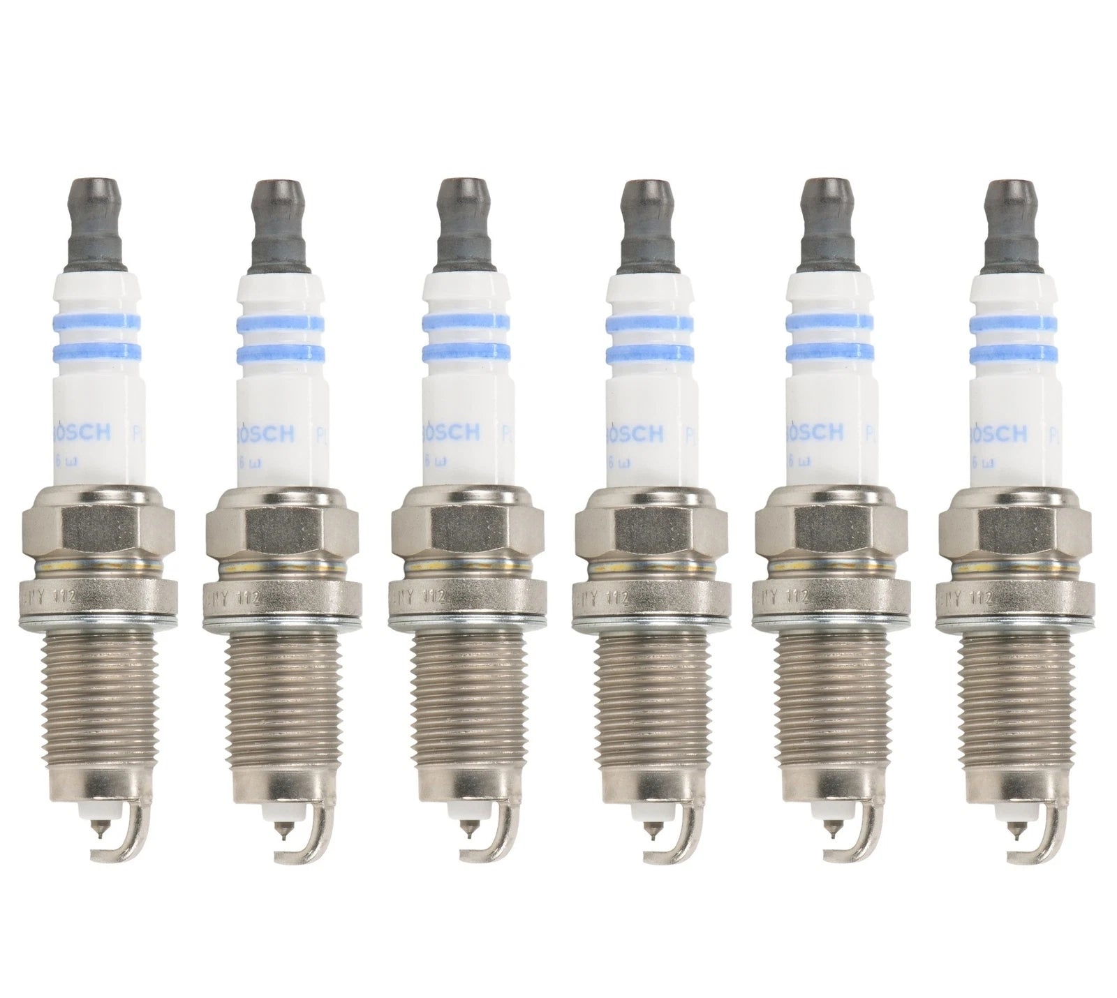 6X Bosch OE Fine Wire Platinum Spark Plugs #6721 for
