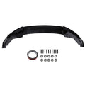 Front Bumper Spoiler Lip for BMW i4 M50 Gran Coupe (2022–2024) Gloss Black