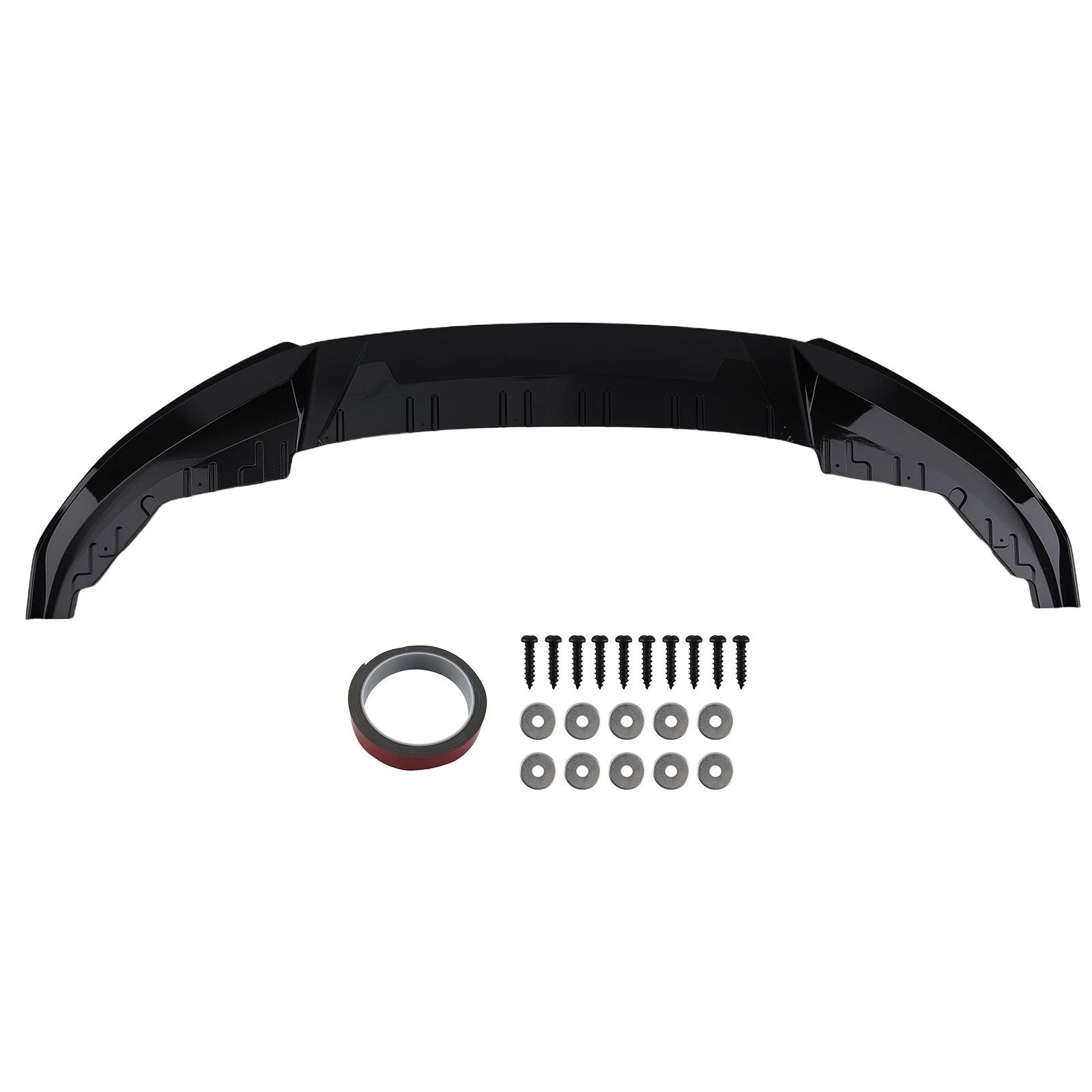 Front Bumper Spoiler Lip for BMW i4 M50 Gran Coupe (2022–2024) Gloss Black