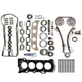 Set of 10 Head Gasket Bolts & Timing Chain Kit for Toyota Corolla (1998–1999)
