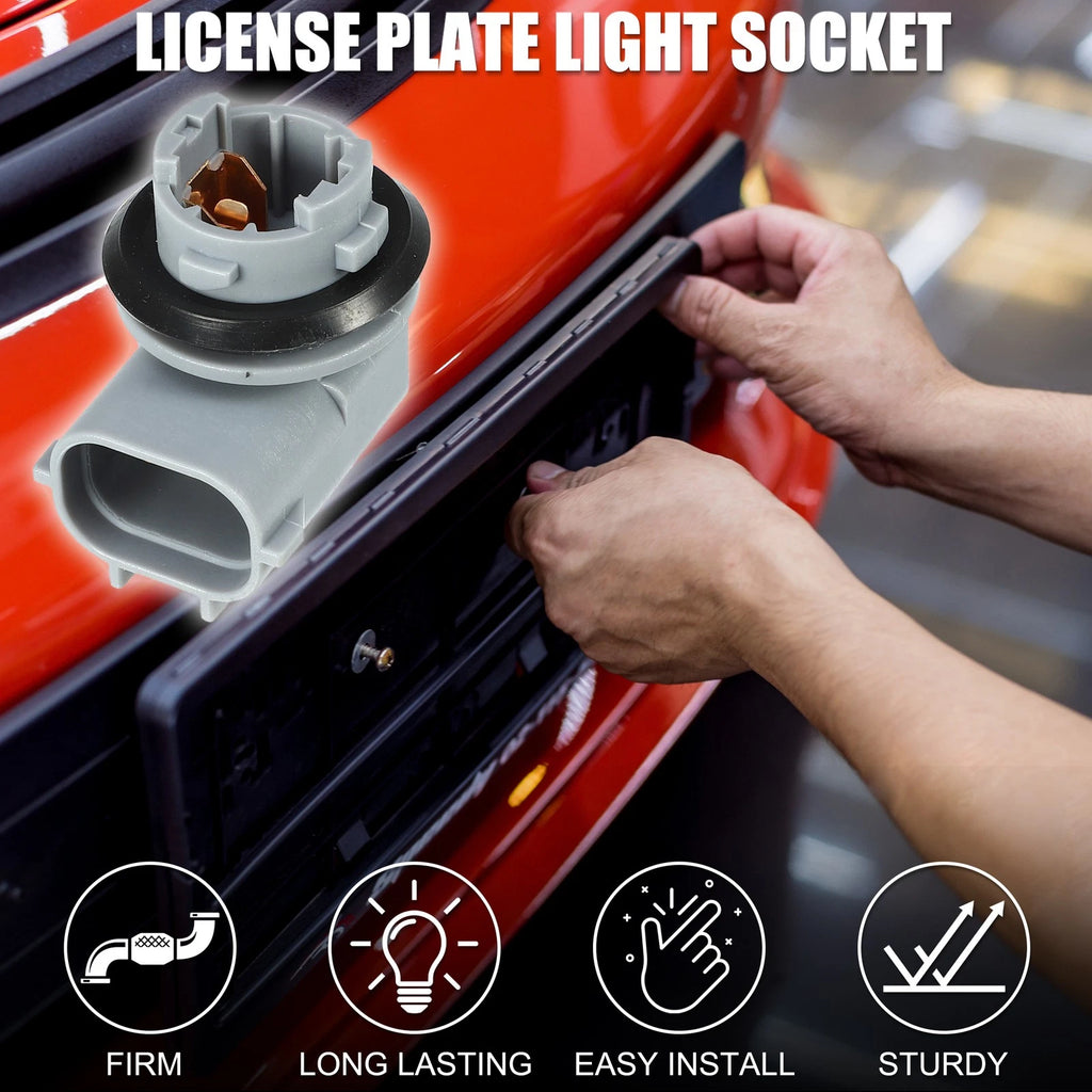 License Plate Light Socket for Toyota Tacoma (1995–2004) 2 Pins No.9006909005