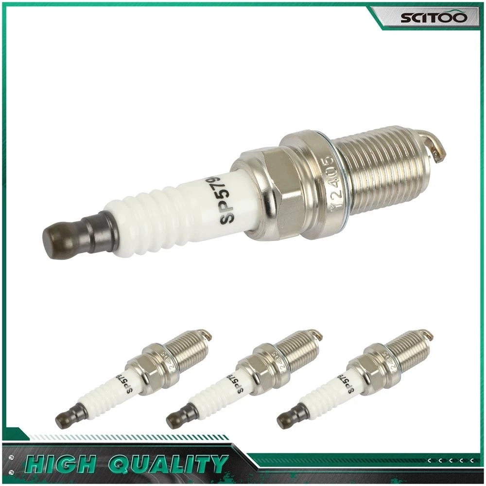 4X Iridium Spark Plugs for Honda Civic L4 1.8L (2006–2011) CNG