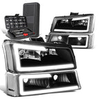 LED Bar Headlight Bumper Lamp for Chevy Avalanche (2003–2007)