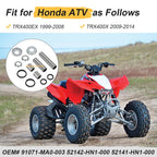 Swing Arm Bearing Seal Kit for Honda Sportrax 400 TRX400EX TRX400X (1999–2014)