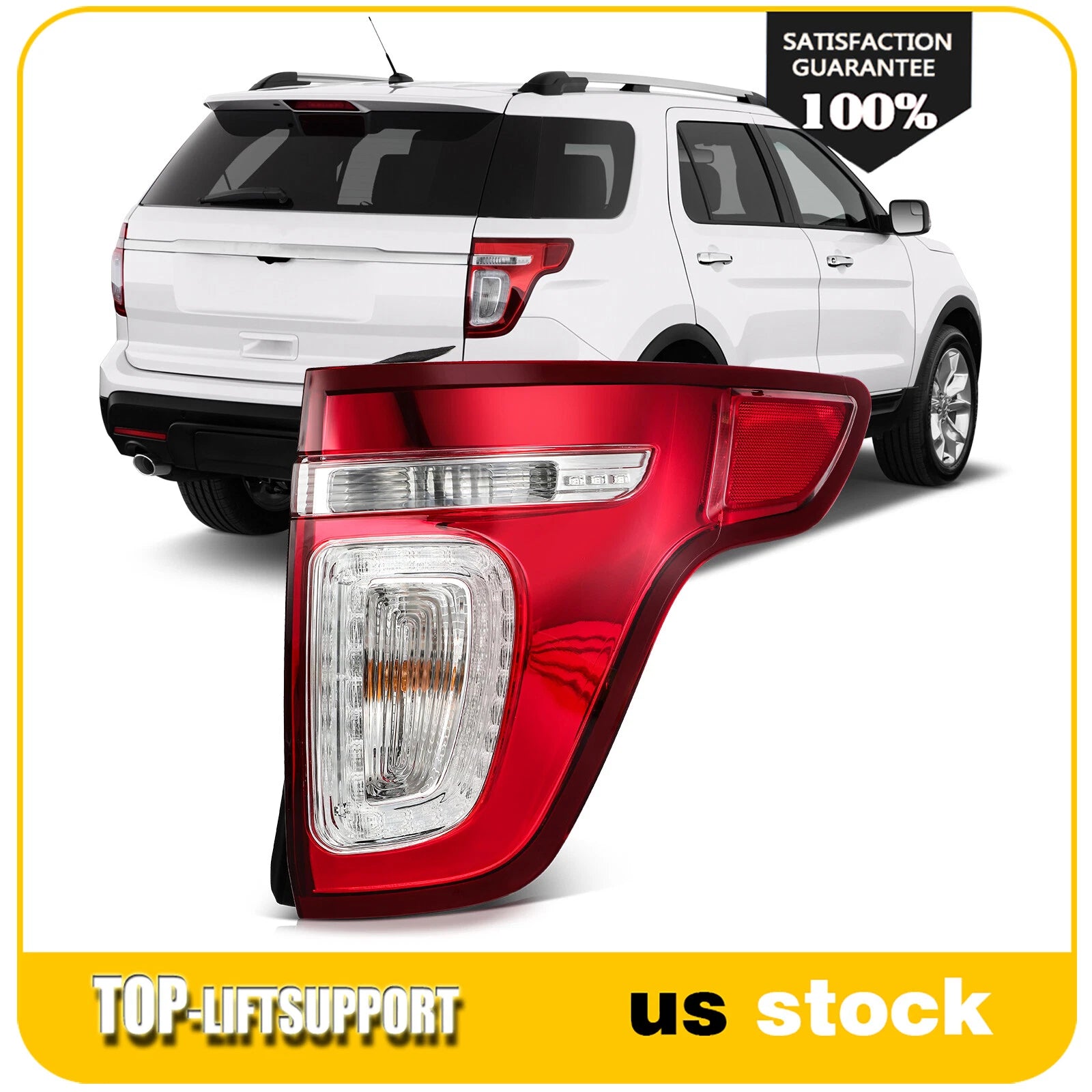 LED Tail Light Assembly for Ford Explorer (2011–2015) Right Side