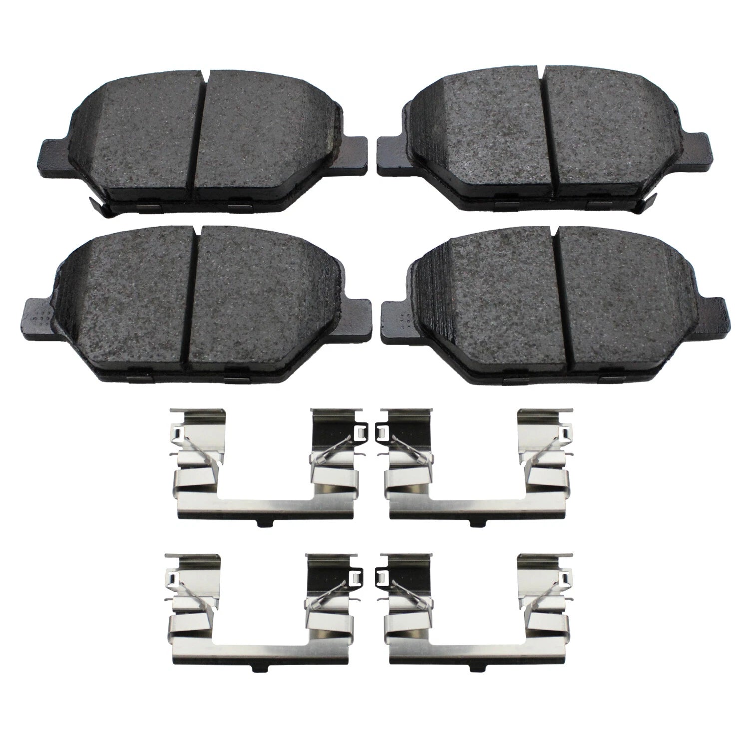 Set of 4 Akebono ProACT Front Ceramic Brake Pads for Buick Chevrolet Cadillac GMC