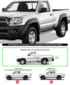 Running Boards for Toyota Tacoma Regular Cab (2005-2023)