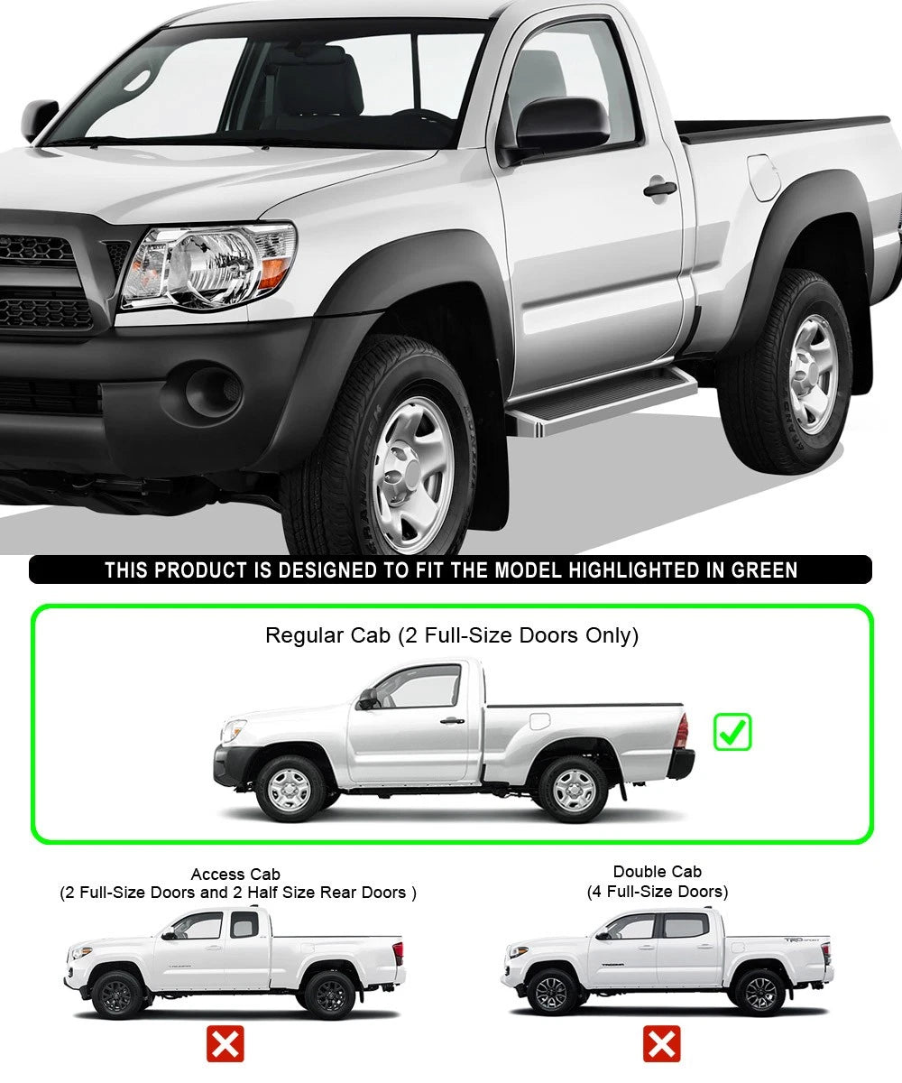 Running Boards for Toyota Tacoma Regular Cab (2005-2023)