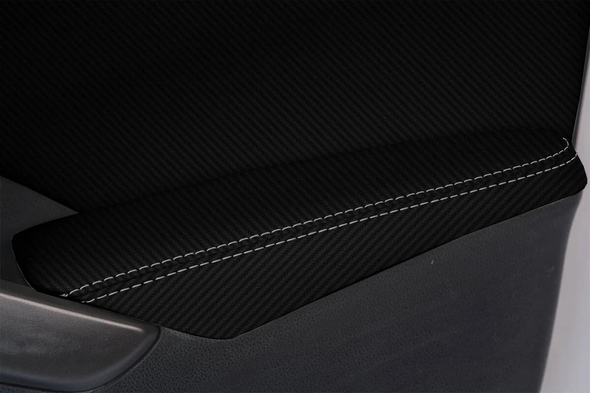 Carbon Fiber Front Door Armrest Cover for Nissan Altima (2007–2012)