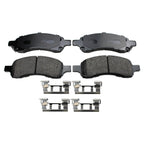 Set of 4 Akebono ProACT Front Ceramic Disc Brake Pads for Buick Chevrolet GMC Saturn