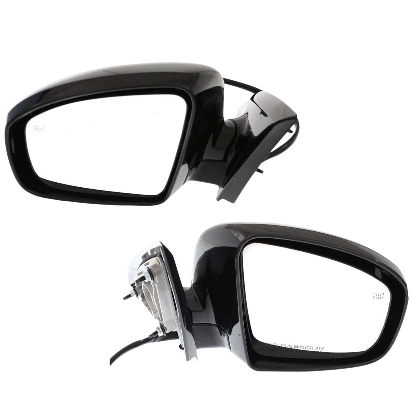Set of 2 Heated Mirrors for Infiniti QX60 (2014–2015)