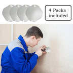 Set of 4 Stainless Steel 4 Inch Octagonal Blank Plate Covers for Wiring Boxes