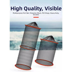 Lightweight Foldable Fishing Keep Net 25x60cm Nylon Mesh