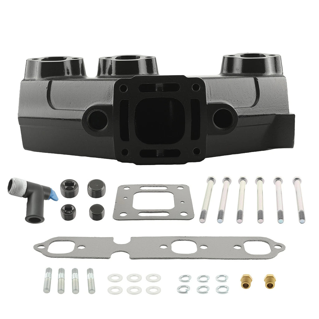 Marine Exhaust Manifold Gasket Set for MerCruiser GM V6 4.3L (175–205) (1986–1999)