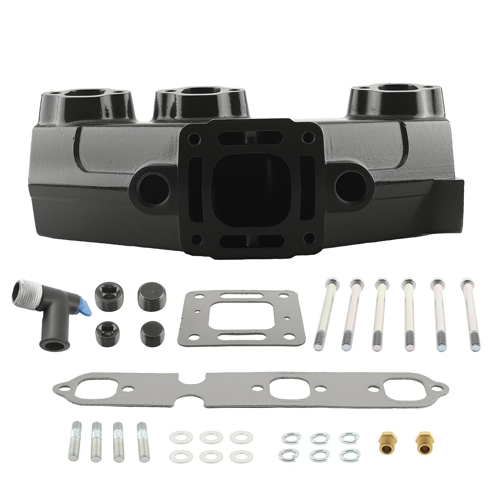Marine Exhaust Manifold Gasket Set for MerCruiser GM V6 4.3L (175–205) (1986–1999)