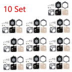 Set of 10 Carburetor Repair Kits for Walbro K12-WG K15-WJ K12-WJ Chainsaw